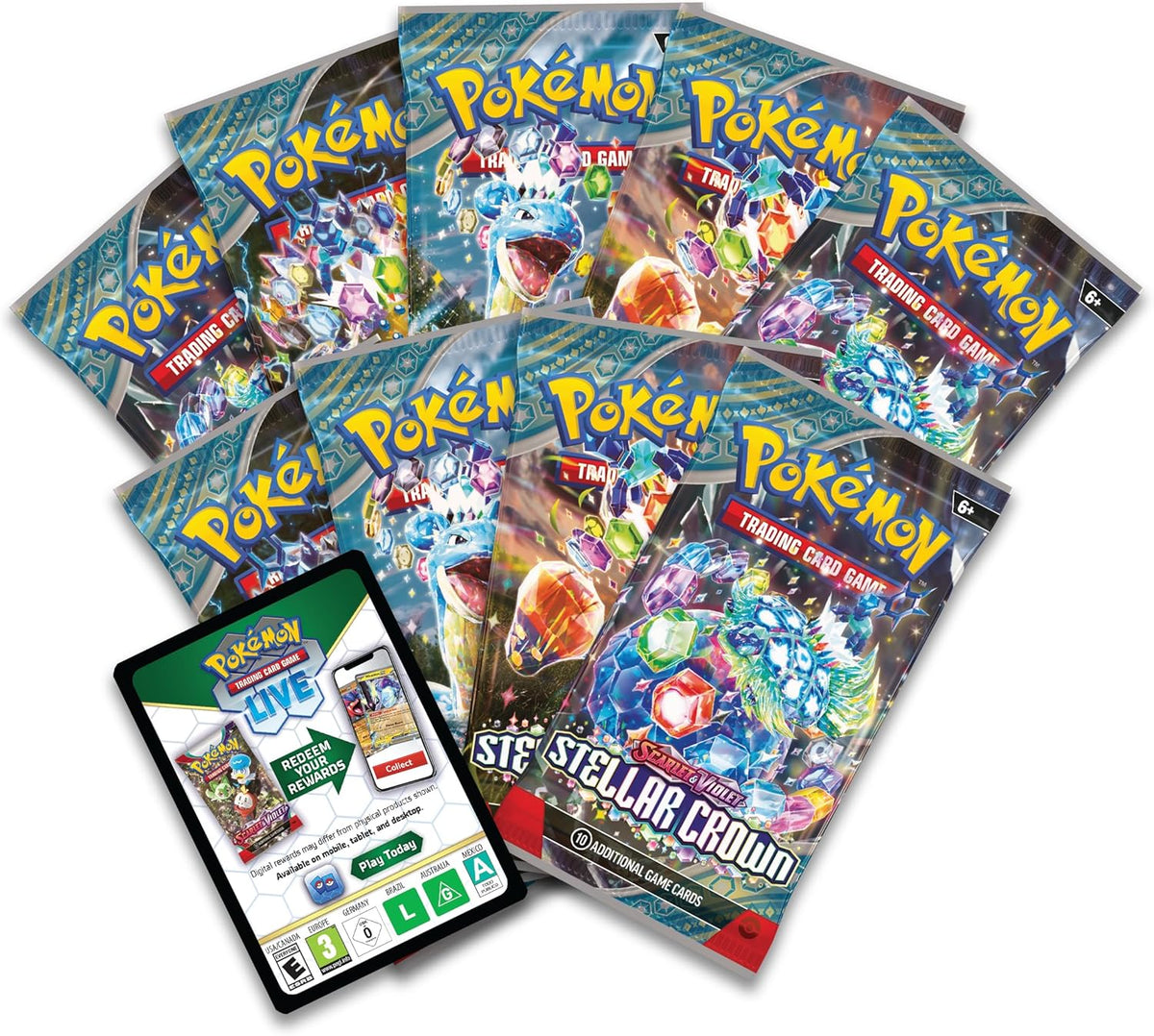 Pokémon TCG: Scarlet & Violet — Stellar Crown Elite Trainer Box