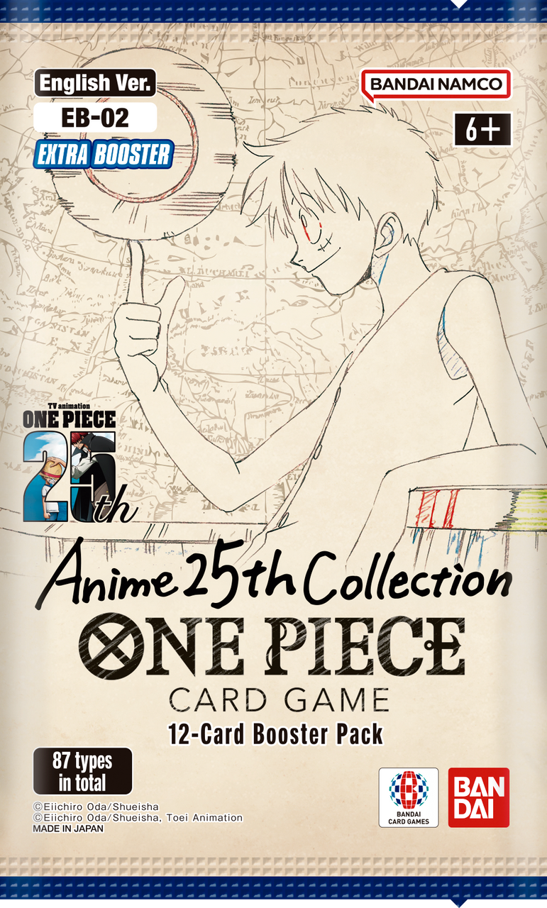 One Piece TCG: EB02 Anime 25th Collection Booster Pack