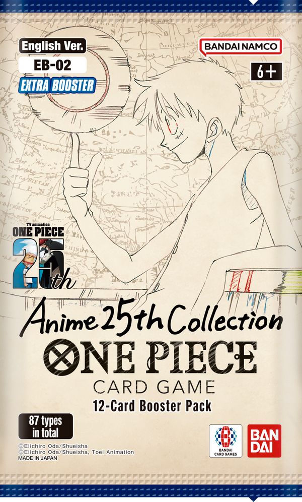 One Piece TCG: EB02 Anime 25th Collection Booster Pack