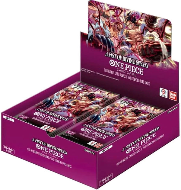 One Piece TCG: OP11 A Fist of Divine Speed Booster Box
