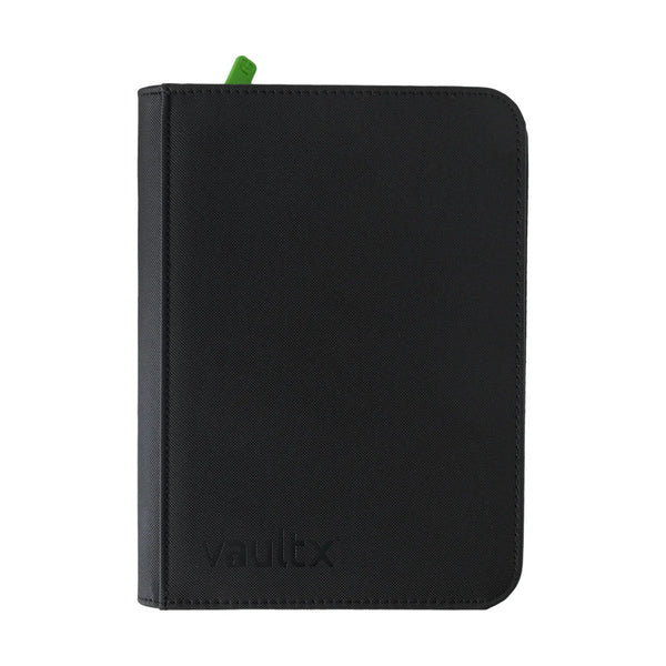 Vault X 4-Pocket Exo-Tec® Zip Binder - Black