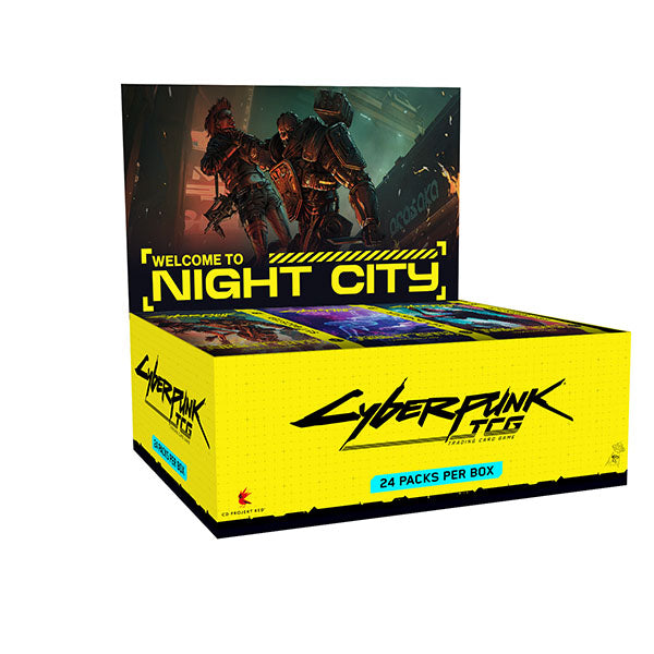 Cyberpunk TCG - Welcome to Night City Retail Booster Display  (PRE-ORDER)