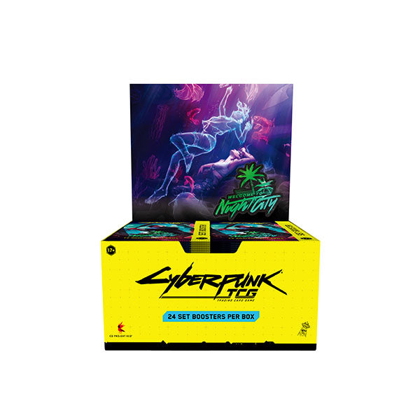 Cyberpunk TCG - Welcome to Night City Retail Booster Display  (PRE-ORDER)
