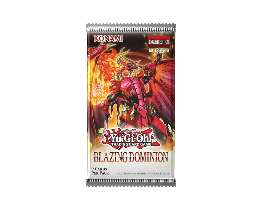 Yu-Gi-Oh! - Blazing Dominion Booster Booster Pack