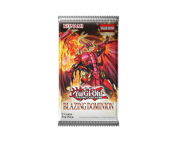 Yu-Gi-Oh! - Blazing Dominion Booster Booster Pack