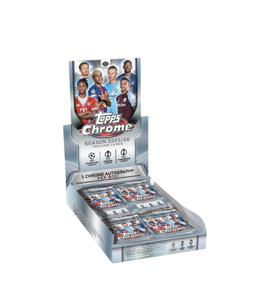 Topps Chrome UEFA Club Competitions 2024/25 Hobby Box