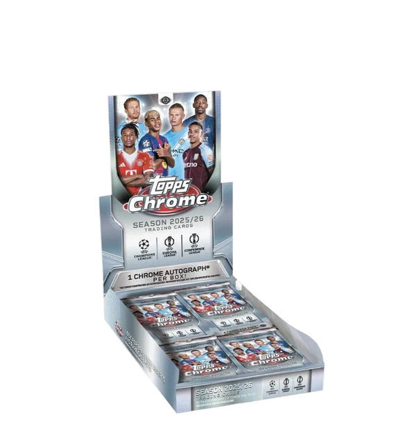 Topps Chrome UEFA Club Competitions 2024/25 Hobby Box
