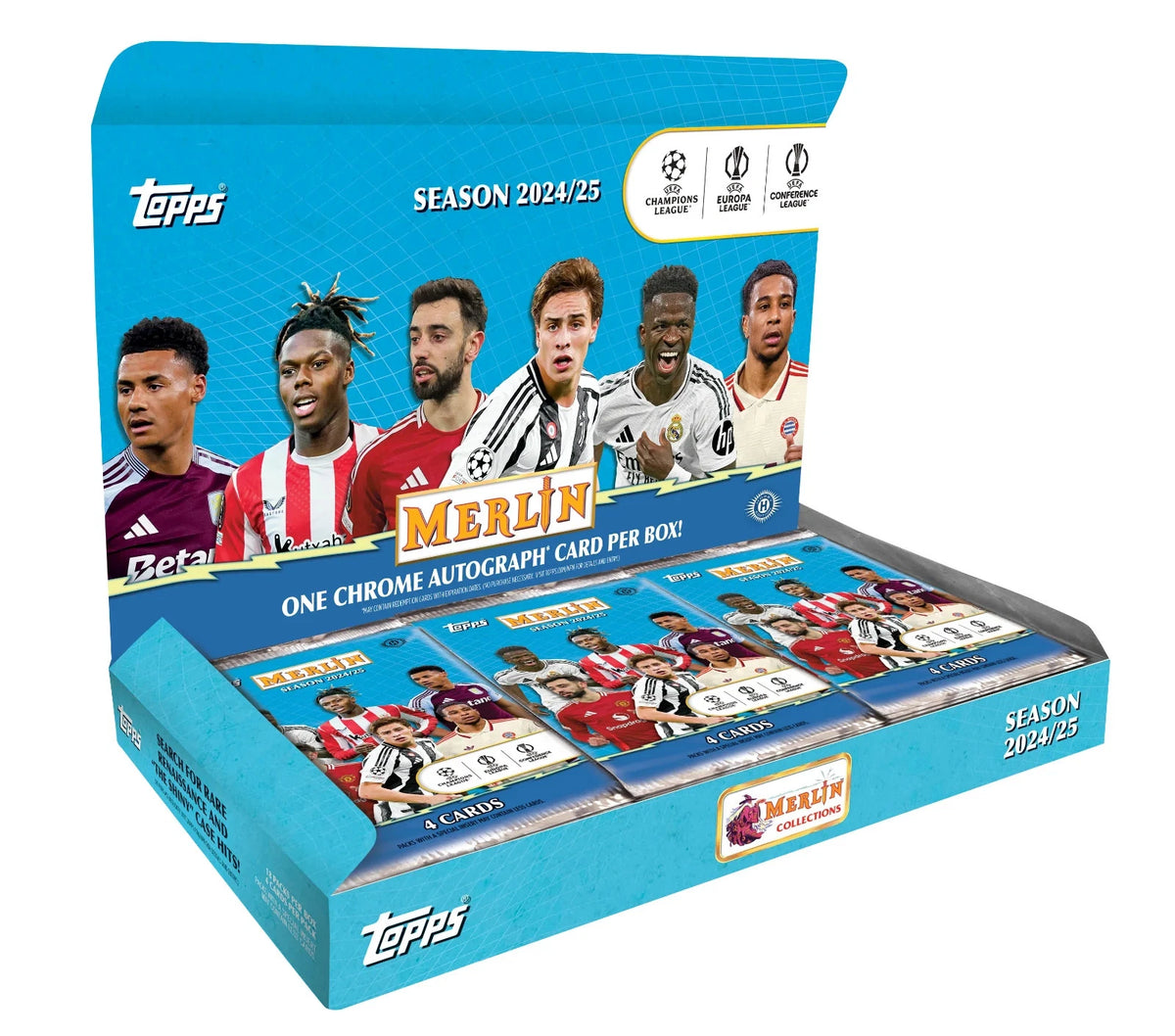 Topps Merlin Chrome Premier League 2024/25 Hobby Box